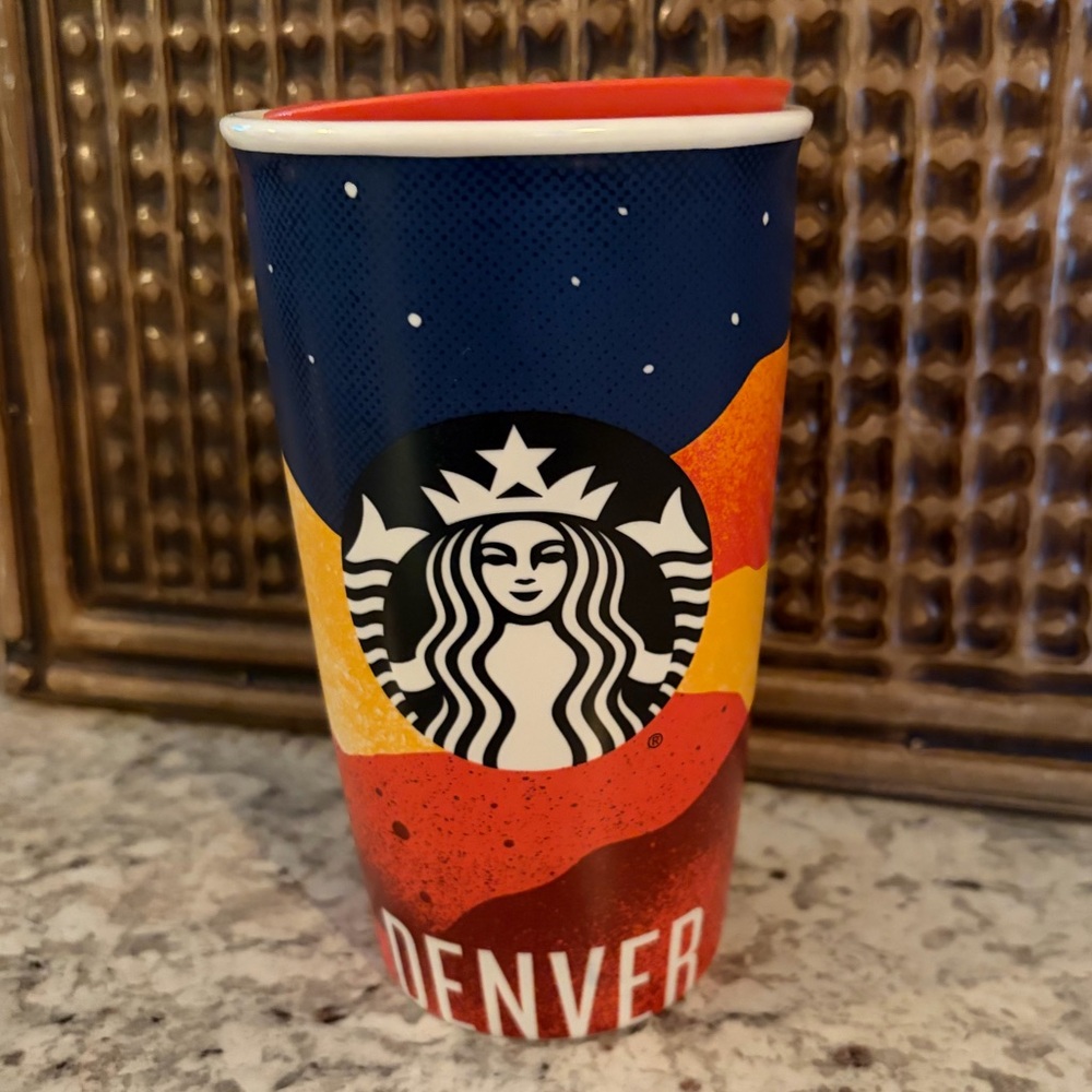 Starbucks Denver Night Sky Ceramic
Tumbler.